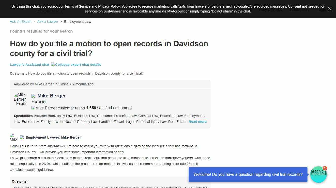 How to File a Motion to Open Records in Davidson County - Guide